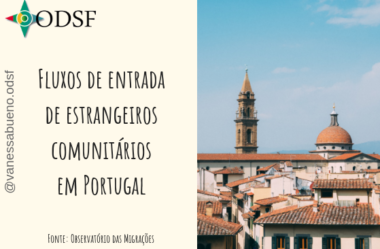 [info PT] Fluxos de entrada de estrangeiros comunitários em Portugal