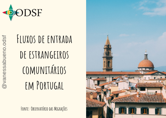 Fluxos de entrada de estrangeiros comunitários em Portugal