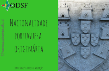 [info PT] Nacionalidade portuguesa originária