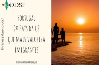 [info PT] Portugal 2º país da UE que mais valoriza imigrantes