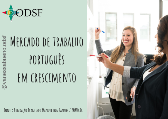 Mercado de trabalho português em crescimento