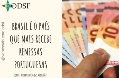 [info PT] Brasil continua a ser o país que mais recebe remessas portuguesas