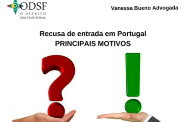 [info PT] Recusa de entrada em Portugal: principais motivos