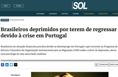 [opinião] Brasileiros deprimidos por terem de regressar devido à crise em Portugal